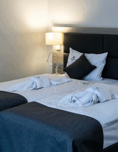 Pokój dwuosobowy w Hotelu Jurajski Kryształ w Zaborzu