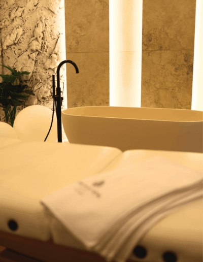 Wnętrze gabinetu odnowy biologicznej w Hotelu Jurajski Kryształ